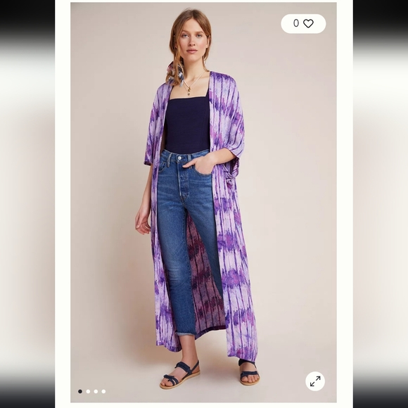New Anthropologie‎ Bel Kazan Kimono One Size